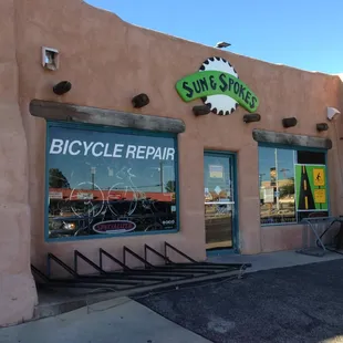 Our wonderful storefront!