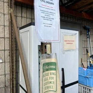 Ring door bell for will call