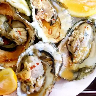 Grilled Oysters