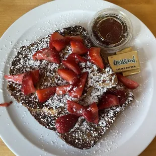 Challah French Toast (weekend special) with no bananas