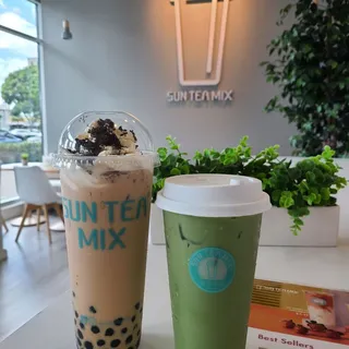 Oreo Snowcap Milk Tea