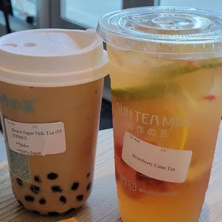 Strawberry Lime Tea