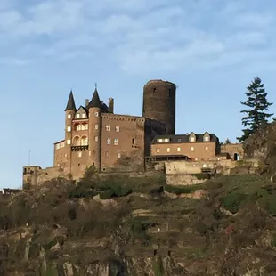 Castle on the Rhine River