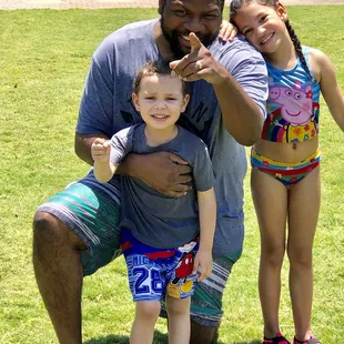 Daddy, Cupcake and Izzy