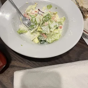 Side Salad with Ranch