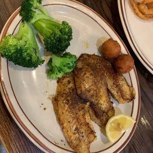 Blackened tilapia