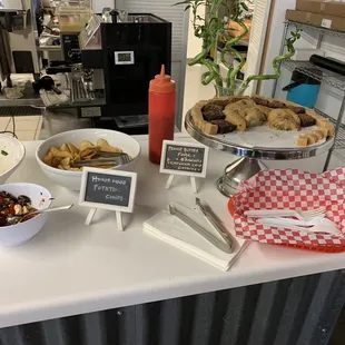 Cookies, brownies, fudge