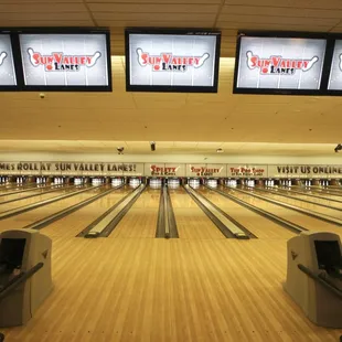 Lanes await.