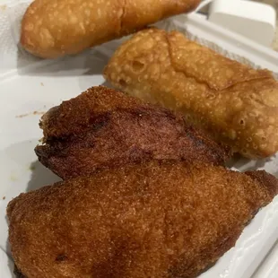 Egg Rolls  Shrimp Toast