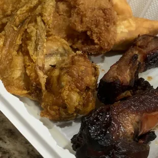 bbq wings, fried chicken, poultry, fried chicken wings, chicken wings, chicken, chicken wings and fried chicken, food, bbq chicken