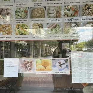 Menus....
