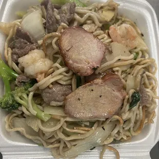 Plain Pan Fried Chow Mien