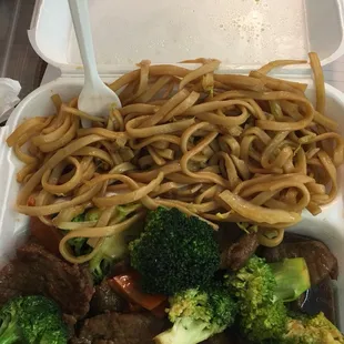 Beef and broccoli