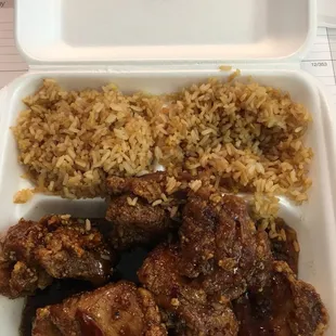 Sesame chicken