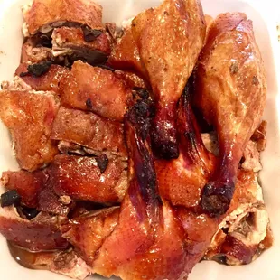 $18 for a whole duck. Better than Wing&apos;s Deli.