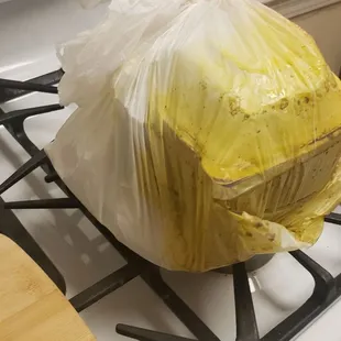 Messy to go containers.