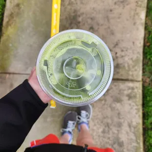 Matcha &amp; walk. Yes, please. xo #SupportLocal
