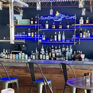 SunBros bar is a new addition to the Cafe.