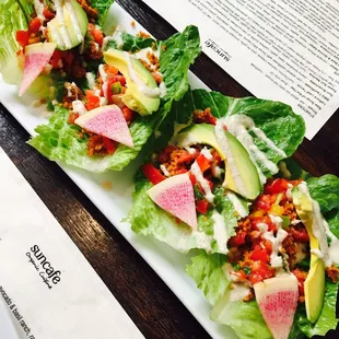 Leaf tacos