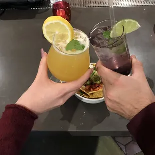 We use fresh juices in our Craft Cocktails