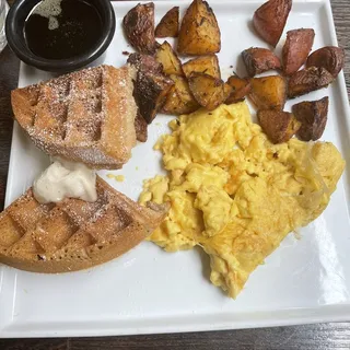 Sun Breakfast Plate