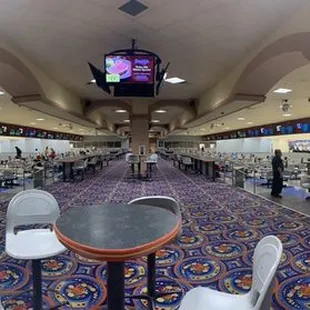 Wow. Bowling alley!
