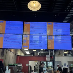 Second menu