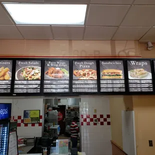 menu board