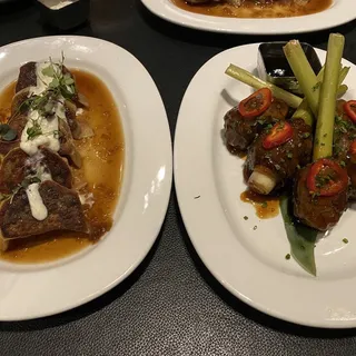 Lemongrass Beef Lollipops