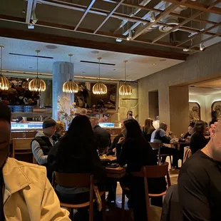 Interior dining area