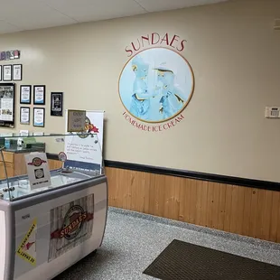an ice cream shop