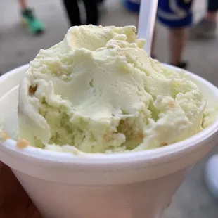 Key lime pie ice cream