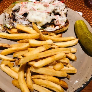 Philly cheesesteak sandwich