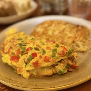 Wild West omelette breakfast