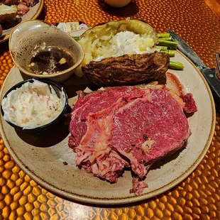 Prime Rib, raw.