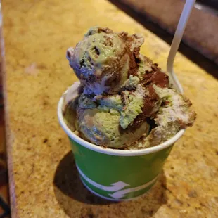 Last customer of the night.