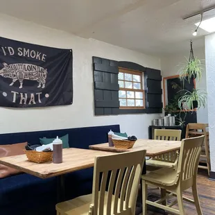 One dining room
