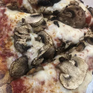 Mushroom pizza