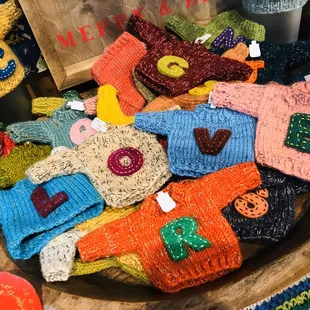 Bottle sweaters b/c every bottle needs snuggling