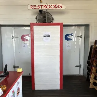 Restroom area