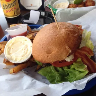 Bacon Blue Cheeseburger°