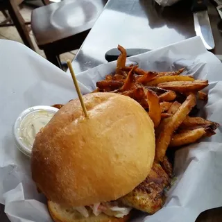 Blackened Fish Sandwich