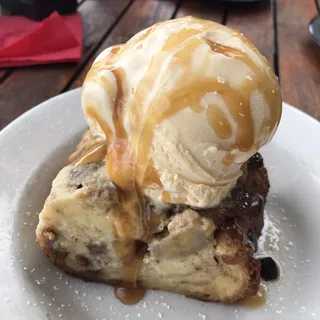 Banana Chocolate Chip Bread Pudding