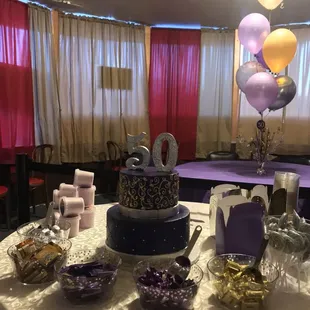 Decorations for my sister's birthday party