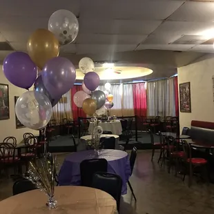 Full view of decorations