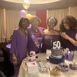 My sister, my mom, my bestie and me for my sister's birthday party