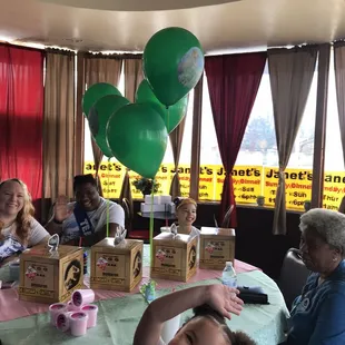 The restaurant at the Gender Reveal