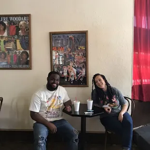 My son and his girlfriend for the gender reveal