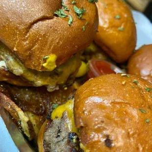 Cheeseburger sliders
