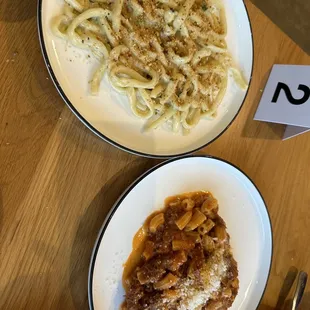 Bucatini A Limone Ragu